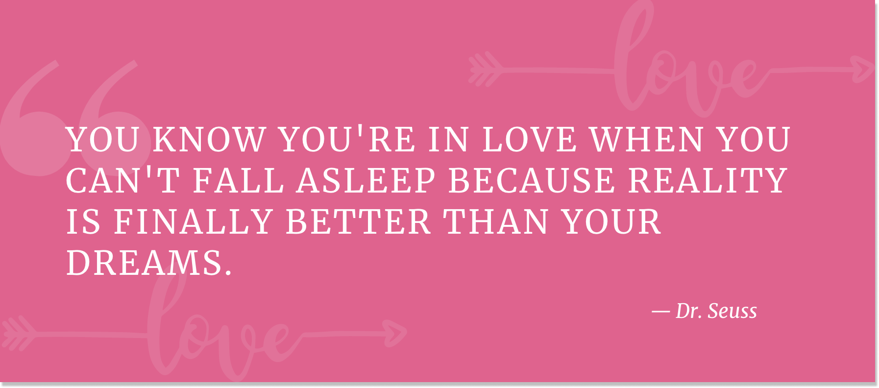 Valentine's Day quote on HelpCrunch blog
