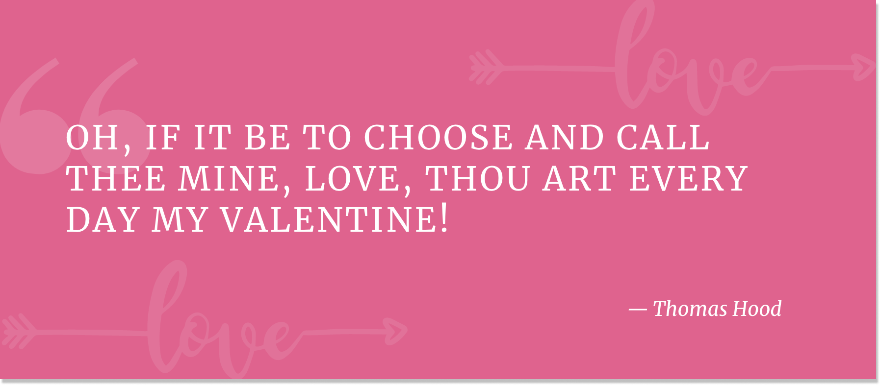 Valentine's Day saying from HelpCrunch