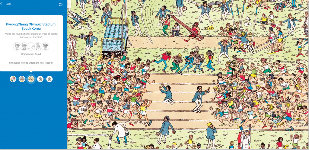 Where's Waldo Google game